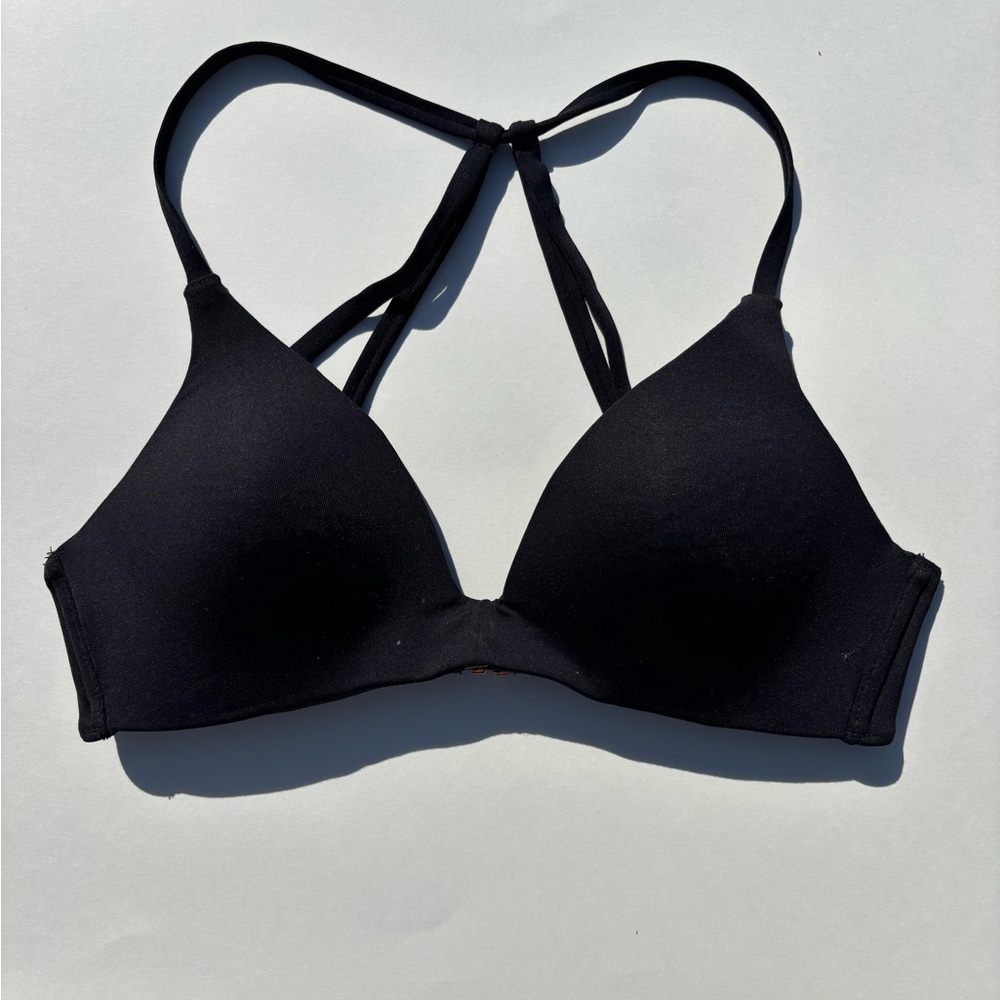 Vince Camuto Black Bralette Swimwear